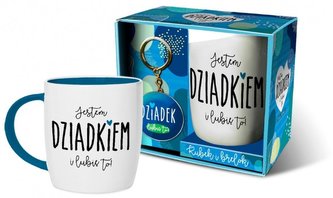 Zestaw kubek + brelok Dziadek