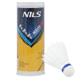 NL6113 LED BÍLÉ BADMINTONOVÉ MÍČKY 3KS