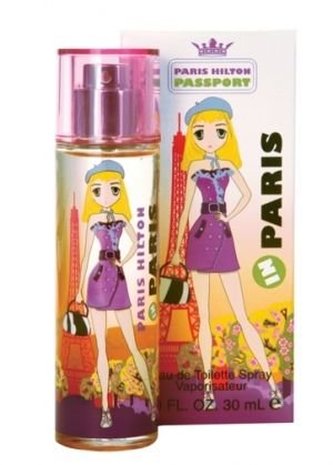 Paris Hilton Passport Paris Toaletní voda 30 ml pro ženy Tester