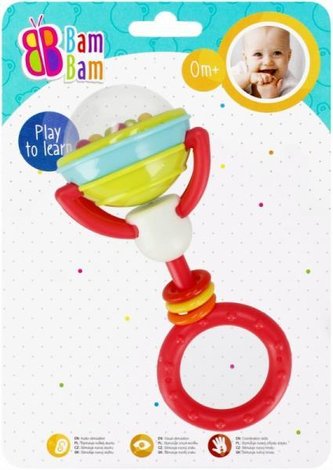 BAM BAM Grzechotka lizaczek 521372