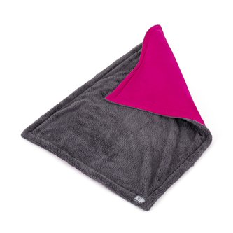 Bamboolik Bambus | Deka pro miminko | Muchlínek | vel. S Barva: Šedá & cyklámen