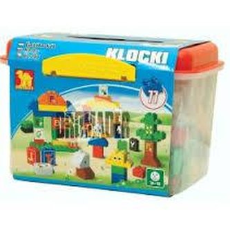 Klocki Maxi - Wiadro 77 el. Litery 00632
