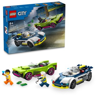 LEGO® City 60415 Pościg radiowozu i auta sportowego