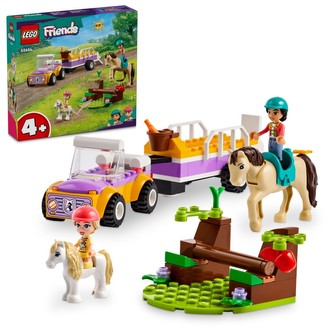 LEGO® Friends 42634 Przyczepa z koniem i kucykiem