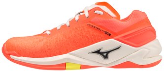 Mizuno WAVE STEALTH NEO / Neon Flame/Black/Bolt 2 Velikost boty: 46.0/11.0