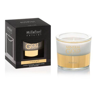 CANDLE MF NATURAL MINERAL GOLD 20TH ANNIVERSARY