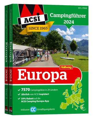 Europa 2024, Campingführer ACSI