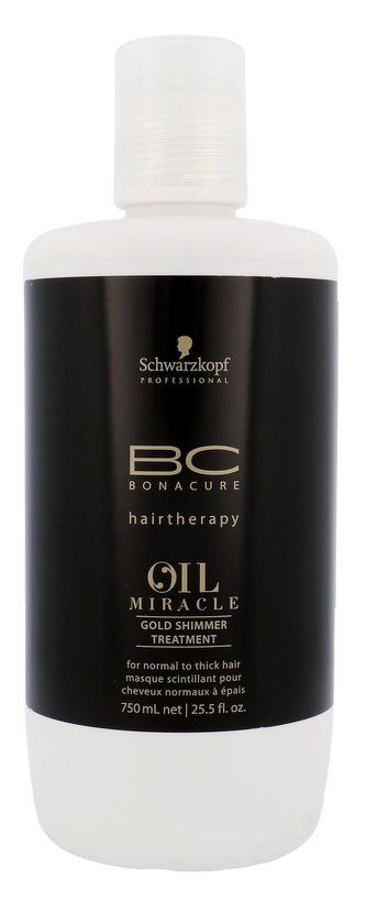 Schwarzkopf BC Bonacure Oil Miracle Maska na vlasy Gold Shimmer Treatment 750 ml pro ženy