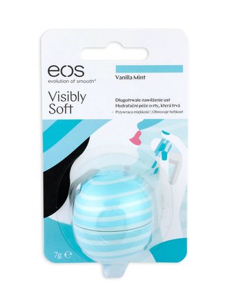 EOS Visibly Soft Balzám na rty 7 g Vanilla Mint pro ženy
