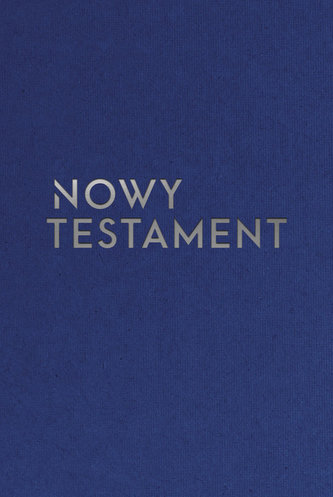 Nowy Testament z infografikami toczenia srebrne