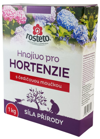 Hnojivo Rosteto s čedičovou moučkou - hortenzie 1 kg