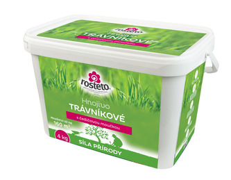 Hnojivo Rosteto s čedičovou moučkou - trávníkové 4 kg