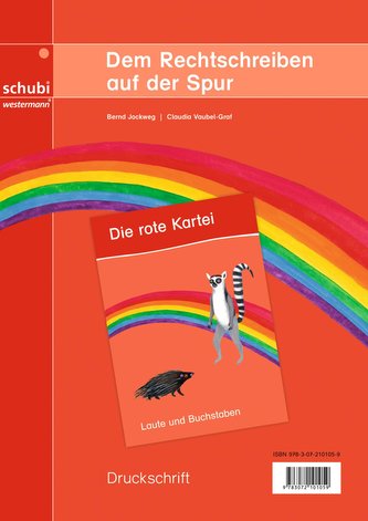 Dem Rechtschreiben auf der Spur. Rechtschreibkartei 1. Ausgabe in Druckschrift