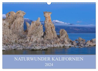 Naturwunder Kalifornien (Wandkalender 2024 DIN A3 quer), CALVENDO Monatskalender