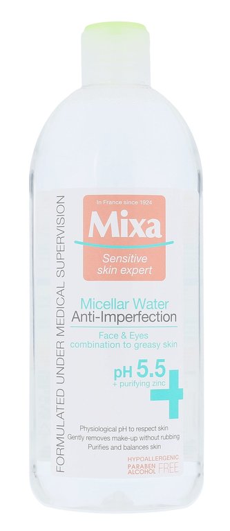 Mixa Anti-Imperfection Micelární voda 400 ml pro ženy