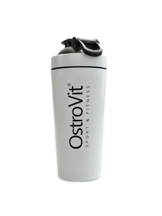 Ostrovit - Shaker steel 750ml - bílý