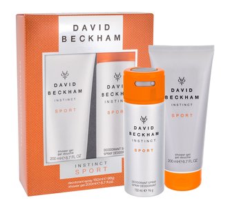 David Beckham Instinct Sport 150ml deodorant + 200ml sprchový gel