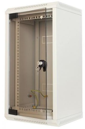 Rack Triton 10" - 10U hybridní 19" - 5U/360mm plechové dveře, šedý
