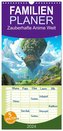 Familienplaner 2024 - Zauberhafte Anime Welt mit 5 Spalten (Wandkalender, 21 x 45 cm) CALVENDO