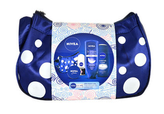 Nivea Shower Milk In-Shower Body Milk 400 ml + Creme Care 250 ml + Invisible Roll-on Anti-perspirant 48h 50 ml + Nivea Creme 30 ml + Bag