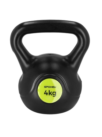 Spokey - KETLA Kettlebell plastová činka 4 kg
