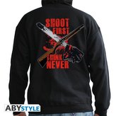 Mikina Ash vs Evil Dead - Shoot first, think never - vel. XL