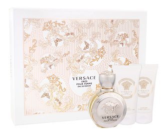 Versace Eros Pour Femme parfémovaná voda 50 ml + tělové mléko 50 ml + sprchový gel 50 ml