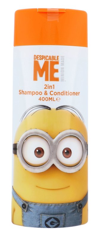 Minions Hair Care Šampon 2in1 Shampoo & Conditioner 400 ml pro děti