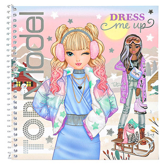 Kreativní sešit Top Model, Se samolepkami