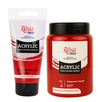 Akrylová barva Rosa 1000ml – 401 titanium white