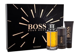 HUGO BOSS Boss The Scent edt 100 ml + sprchový gel 50 ml + deostick 75 ml