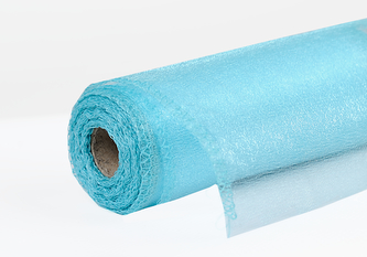 Organza SNOW 36cm x 9,1m TYRKYSOVÁ