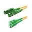 XtendLan FO patch E2000/APC-SC/APC 2m 9/125 duplex, LS0H, G.652d