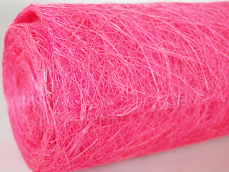 Abaca role 45cm x 9,1m - RŮŽOVÁ