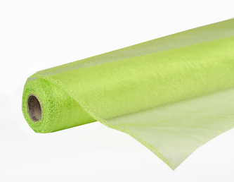 Organza SNOW 36cm x 9,1m SV. ZELENÁ