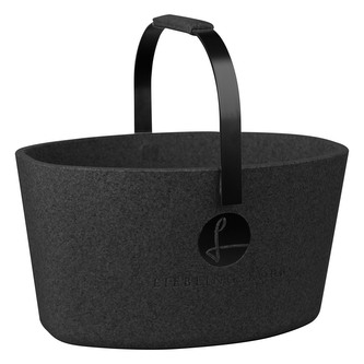 Milovaný košík LIEBLINGSKORB černý s temně černou