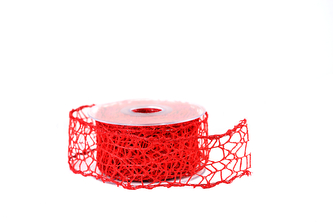 Stuha Big spider 5cm x 9,1m 2 ČERVENÁ