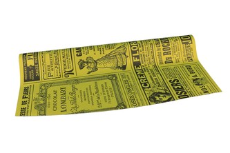 Floristická fólie poster design olivová