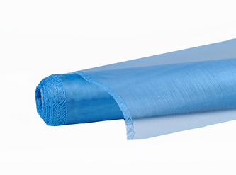 Organza uni 29,5cm x 10m MODRÁ