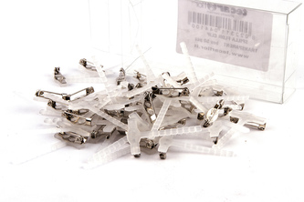 Klip do klopy transparentní - 50 ks