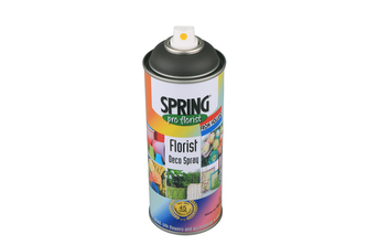 SPRING DECO SPRAY 400ML - CHARCOAL GREY