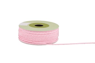 Polyesterový provázek 2mm růžový