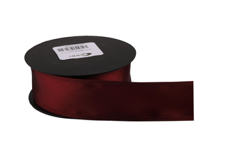 Atlasová stuha 4 cm bordeaux