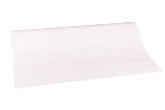 Vlnitý aranžovací papír bílý