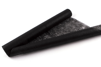 Vlizelin aranžerský a svatební 50cm x 8m ČERNÝ