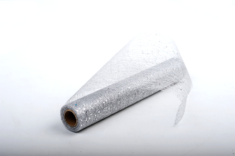 Fibre třpyt 30cm x 4,6m 2 STŘÍBRNÝ