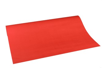 Vlnitý aranžovací papír červený