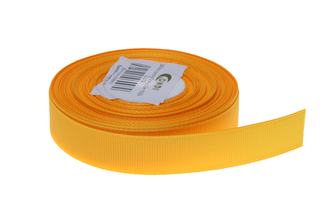 Stuha rypsová 2cm x 23m 1029-ŽLUTÁ