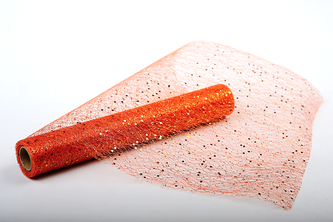Fibre třpyt 30cm x 4,6m 4 MĚDĚNÝ
