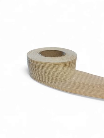 Stuha juta gáza 4 cm bílá
